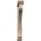 Ekena Millwork Legacy Slat Rough Sawn Bracket w/ Offset Brace, Douglas Fir, 6"W x 48"D x 48"H BKT0604X48X48LEC06RDF - alternate 4